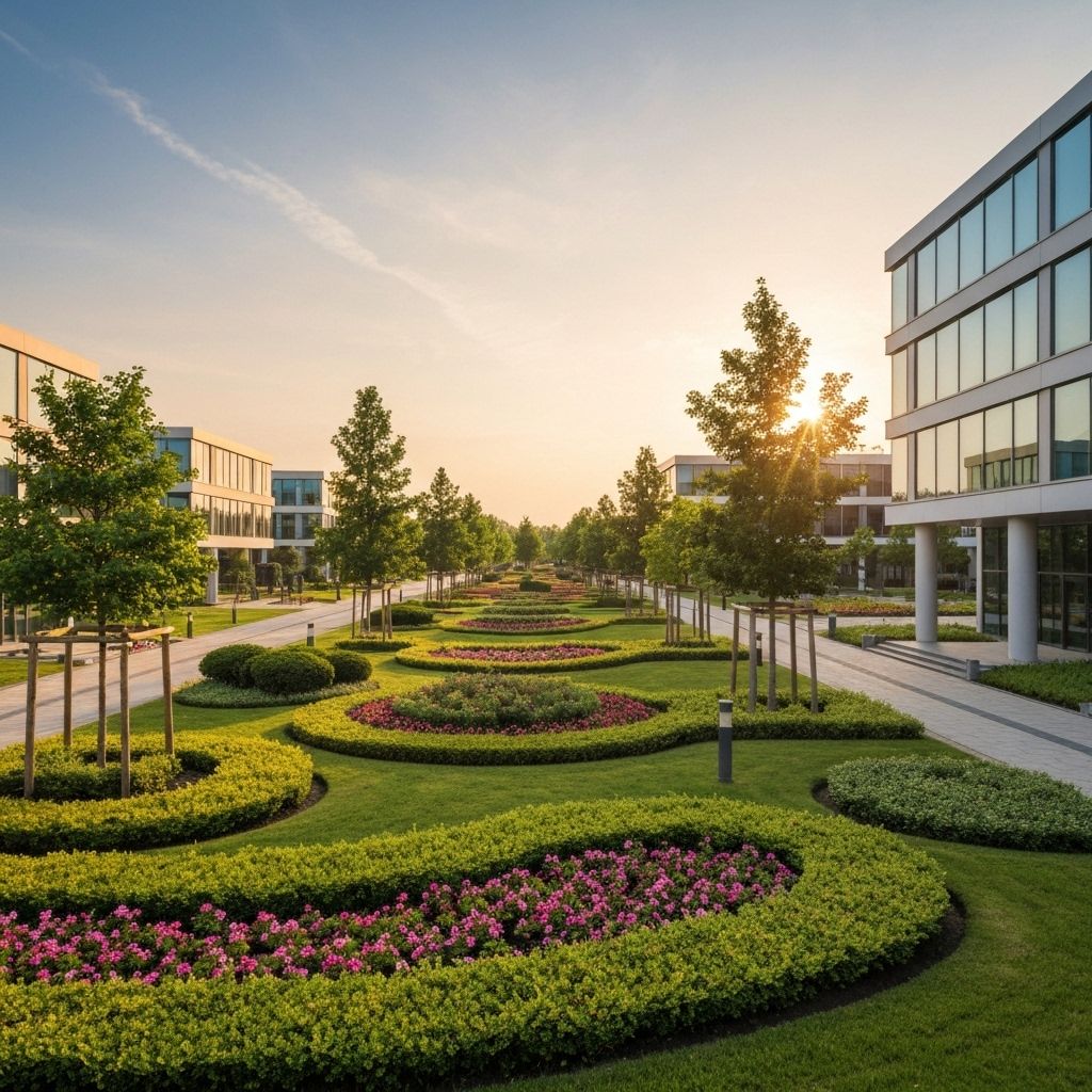 Groenvoorziening Bedrijventerrein